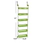 Household Essentials OTD 6-Shelf Hanging Storage Rack, 57" x 19.25" x 6.25", Green (2151-1)~#|#~667ED69A-1286-4574-AD80D29191FB9573_sc7