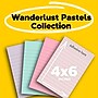 Post-it Recycled Super Sticky Notes, 4" x 6", Wanderlust Pastels Collection, 45 Sheets/Pad, 4 Pads/Pack (4621R-4SSNRP)~#|#~667F28C3-0ECA-4474-B4F61D314F98E1D0_sc7
