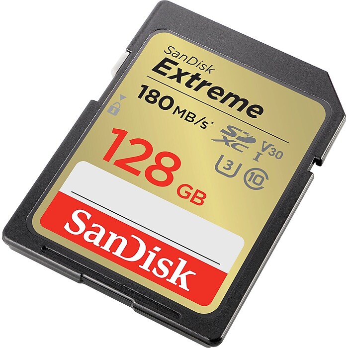SanDisk - SanDisk　SDXCメモリーカード　SDSDXWA-128G-JNJIP　128GB SanDisk 128GB Extreme UHS-I SDXC Memory Card SDSDXVA-128G-ANCIN