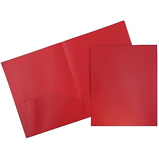 JAM Paper Pocket Folders | Staples | Jam用紙Heavy Dutyプラスチック