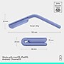 Logitech Mobi Fold Wireless Ambidextrous Optical Travel Mouse, Lilac (910-007615)~#|#~66825FCB-604F-47FC-90F0586D3F8C78DB_sc7