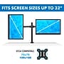 Mount-lt! Full Motion Dual Monitor Desk Mount, Up to 32" Monitors, Black (MI-2752L)~#|#~66842DB3-B0D1-4A1C-82E1E77C3880BB6D_sc7
