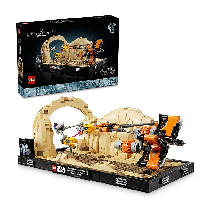 LEGO Star Wars Mos Espa Podrace Diorama, 718 Pieces (75380) | Staples