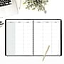 AT-A-GLANCE 8.25" x 10.88" Weekly Teacher's Planner, Faux Leather Cover, Black (80-155-05)~#|#~6686D911-3011-487F-8514B733E3DDE6ED_sc7