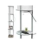 Simple Designs 62.5" Matte Gray Floor Lamp with Cylindrical Shade (LF2010-GRY)~#|#~66885DFD-AC59-40A5-B534A31346918AA7_sc7