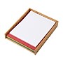 Mind Reader Bamboo Paper Tray and Pen Cup Set, Light Brown (LATPAPEN-BRN)~#|#~668E6EEA-976E-4E47-BFC2039EEB322568_sc7