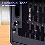 Luxor CellGuard Lockable 32-Unit Cell Phone Cabinet with Wall Mounting Kit, Black Powder Coated Steel (CHZZ002)~#|#~668F022A-BFFF-465F-80AE1D77F62BB964_sc7