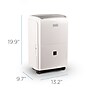 Black & Decker Energy Star 20-Pint Portable Dehumidifier, 2-Speed, Covers up to 1500 sq. ft., White (BDT20WTB)~#|#~6690535A-5DCC-4502-AAB3C365414C9895_sc7
