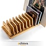 Officemate Bamboo Desk Accessories 9-Compartment Stackable Wood Desk Organizer,  Natural Wood Grain (71003)~#|#~6699CA41-E095-4386-8E84F4F541A3B38C_sc7