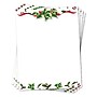 Geographics Holly & Ivy Holiday Letterhead, Multicolored, 70 Sheets/Pack (50053)~#|#~6699DEF5-AE2E-4D9A-A34BF66DC82D3A85_sc7