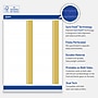 Avery Double-Dipped Gold Edge Matte Blank Card, White, 80/Pack (S00-D23)~#|#~66A033EE-5715-486B-891200ACA31ACD58_sc7