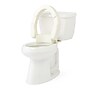 Medline Guardian Elongated Raised Toilet Seat, 3.5" H, 400 lb. Capacity, White (G4-300LRX1)~#|#~66A31FA5-4C67-4023-B2E2584E8E1CA5E1_sc7
