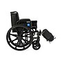 Medline Guardian K1 Wheelchair, 16" Seat Width, Removable Desk Length Arms, Swing-Away Footrests, Black (K1166N22S)~#|#~66A6436C-397E-465B-A070752F23C61912_sc7