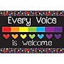 Ashley Smart Poly Commercial Floor Mat, 15.5" x 23.5", Every Voice Welcome Here, 2/Bundle (ASH91500-2)~#|#~66A7312E-A127-46F4-A53BE3442293B66E_sc7