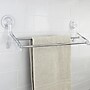 Better Houseware Plastic Suction-Cup Double Towel Bar, Clear (BTH2482)~#|#~66A98003-E624-4468-8C95D5BC7CBC2811_sc7