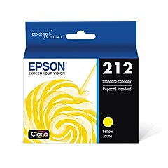 Epson T212 Yellow Standard Yield Ink Cartridge (T212420-S) | Staples