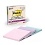 Post-it Recycled Super Sticky Notes, 4" x 4", Wanderlust Pastels Collection, Lined, 70 Sheets/Pad, 3 Pads/Pack (675R-3SSNRP)~#|#~66AD9924-94B8-4D4A-9A85AED5783A9F85_sc7