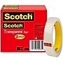 Scotch Transparent Clear Tape Refill, 0.75" x 72 yds., 3" Core, Clear, 2 Rolls/Pack (600-2P34-72)~#|#~66AE5A0B-AEB4-4755-86CCFFECC580AB6A_sc7
