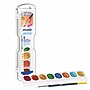 Prang Semi-Moist Washable Metallic Watercolor Paint with Brush, Assorted Colors, 8 Colors/Set (X80516)~#|#~s0770129_sc7