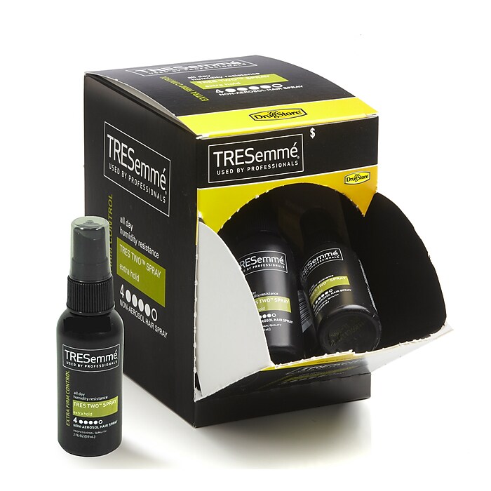 TRESemmé Tres Two Hairspray, Travel Size, 2 oz., 12/Box (71702