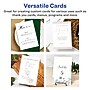 Avery Integrated Cards, 6" x 9", Matte White, 50/Box (95281)~#|#~66C0E15A-2A5F-4951-B03E33071150D005_sc7