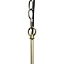Lalia Home 1 Light 16" Metal Wire Paragon Hanging Ceiling LED Pendant Fixture, Antique Brass (LHP-3003-AB)~#|#~66C1C5C7-2FBD-4B82-932F139BA55C5BCC_sc7