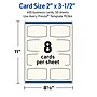 Avery Arched Rectangle Business Cards, Matte Ivory, 400/Pack (19479399029)~#|#~66CB372D-213C-4743-A5E7FD386B32AF21_sc7