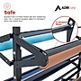 AdirKids 8 Roll Horizontal Craft & Butcher Paper Dispenser with Cutter, 52.6" x 24.02" x 37.97", Black (ADIKI300-02-MK)~#|#~66CBB5E3-149E-4D79-AA0B26AE025C1365_sc7