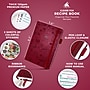 Clever Fox Recipe Guided Journal, 5.83" x 8.43", Burgundy (TF-8NP4-O50F)~#|#~66CFB1DF-16C7-4304-9175A0D6DDDBC61B_sc7