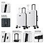 InUSA Trend 2-Piece Hardside Spinner Luggage Set, TSA Checkpoint Friendly, White (IUTRE0SM-WHI)~#|#~66D10472-3C6D-405C-BCB152EAB6943C69_sc7