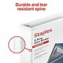 Staples 1 1/2" 3-Ring View Binder, D-Ring, White (55409/26438)~#|#~66D8373B-BC04-47EC-AB648ADAE1A6C5B6_sc7