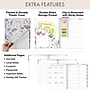 2026 Global Printed Products 8.5" x 11" Weekly & Monthly Planner, Paperboard Cover, Colorful Botanicals (ESPROCY26851130)~#|#~66DB89A2-A735-42A0-9ED86EA62775B9A1_sc7