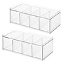 iDESIGN Tea Drawers, Clear, 2/Set (27946M2)~#|#~66DCC1F2-B296-46E2-83D2F35CDA0C0C5A_sc7