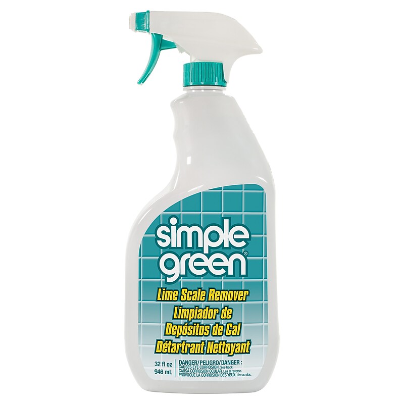Simple Green Lime Scale Remover, Wintergreen, 32 oz Spray Bottle, 12/Carton (SMP50032) image 1