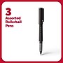 TRU RED™ Rollerball Pens, Fine Point, Assorted Colors, 3/Pack (TR58251)~#|#~66E72FF8-CBCD-406B-AC9643BD242AD39F_sc7