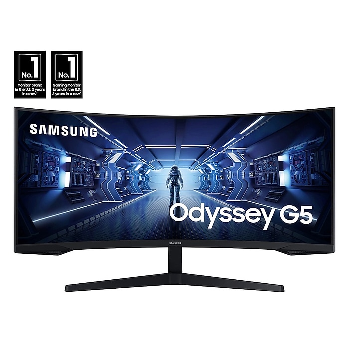 ☆ 良品 SAMSUNG Odyssey G5 ゲーミングモニター 湾曲モニター Samsung Odyssey G5 34