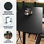 Flash Furniture Stiles Laminate Dining Table, 72" x 30", Black (XUBK3072T2222)~#|#~66ED7636-85ED-4ACB-95DAA6437D6616FB_sc7