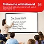 TRU RED™ Melamine Dry Erase Board, Black Frame, 5' x 3' (TR59359)~#|#~66FC685B-3ABB-426E-991BF0BECABCD20A_sc7