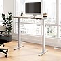 Bush Business Furniture Move 60 Series 48"W Electric Adjustable Standing Desk, Natural Elm/Cool Gray Metallic (M6S4824NESK)~#|#~66FCEE4F-81D2-4D07-90D68FE3843B89F9_sc7