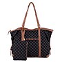 Karla Hanson Reversible Faux Leather Tote Bag, Quilted Tan Beige (U17814TNBKQ)~#|#~66FF5B52-C900-43EC-B67B578FDCED7379_sc7