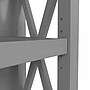 Bush Furniture Key West 30"H 2-Shelf Bookcase with Adjustable Shelf, Cape Cod Gray (KWB124CG-03)~#|#~670B5124-4E23-4708-8CEDFCCCD433647B_sc7