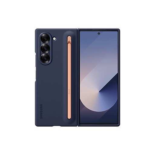 Samsung Galaxy Z Fold6 本体 Navy pin pack Samsung S Pen Phone Case for Galaxy Z Fold6, Navy (EF-OF95PCNEGUS