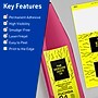 Avery Rectangle Laser/Inkjet Multipurpose Labels, 3-1/4" x 8-3/8", Neon Yellow (120/Box)~#|#~6716C705-661B-4C1C-974FFECC81501636_sc7