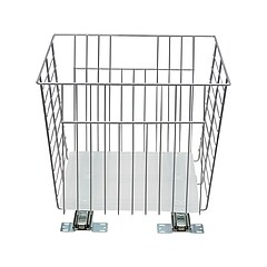 mDesign Steel Organizer, Matte Black (24357W) | Staples