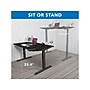 Mount-It! Ultimate 55"W Electric Rectangular Adjustable Standing Desk, Black (MI-18079)~#|#~67190499-C6D5-48B8-9AB67AD3F3E1C827_sc7