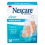 Nexcare Waterproof Ahesive Bandages, AssortedSized, Clear, 50/Box (432-50)~#|#~671E2190-219A-406F-AF5BE33B6E58164E_sc7