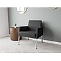 Lesro Mystic Lounge Fabric Guest Chair, Open House Graphite/Silver (ML1101.SSV-01OHGP)~#|#~6726FA72-E72C-496B-ADA4E593DB1A6FED_sc7