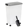 Iris 47 Quart Storage Container with Lid, Plastic, Gray (301045)~#|#~67274262-3621-4034-A9F9B03FEDDF05FC_sc7