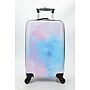 Bioworld 20" Hardside Carry-On Suitcase, 4-Wheeled Spinner, Pink Blue Watercolor (LRY7GYZVIG)~#|#~672784D2-3DC5-4327-9946B47A1ABD9000_sc7