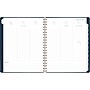 2025-2026 AT-A-GLANCE Signature 8.5" x 11" Academic Weekly & Monthly Planner, Faux Leather Cover, Navy ~#|#~672B7D7E-AA3B-4573-BE138E188B59D0EE_sc7